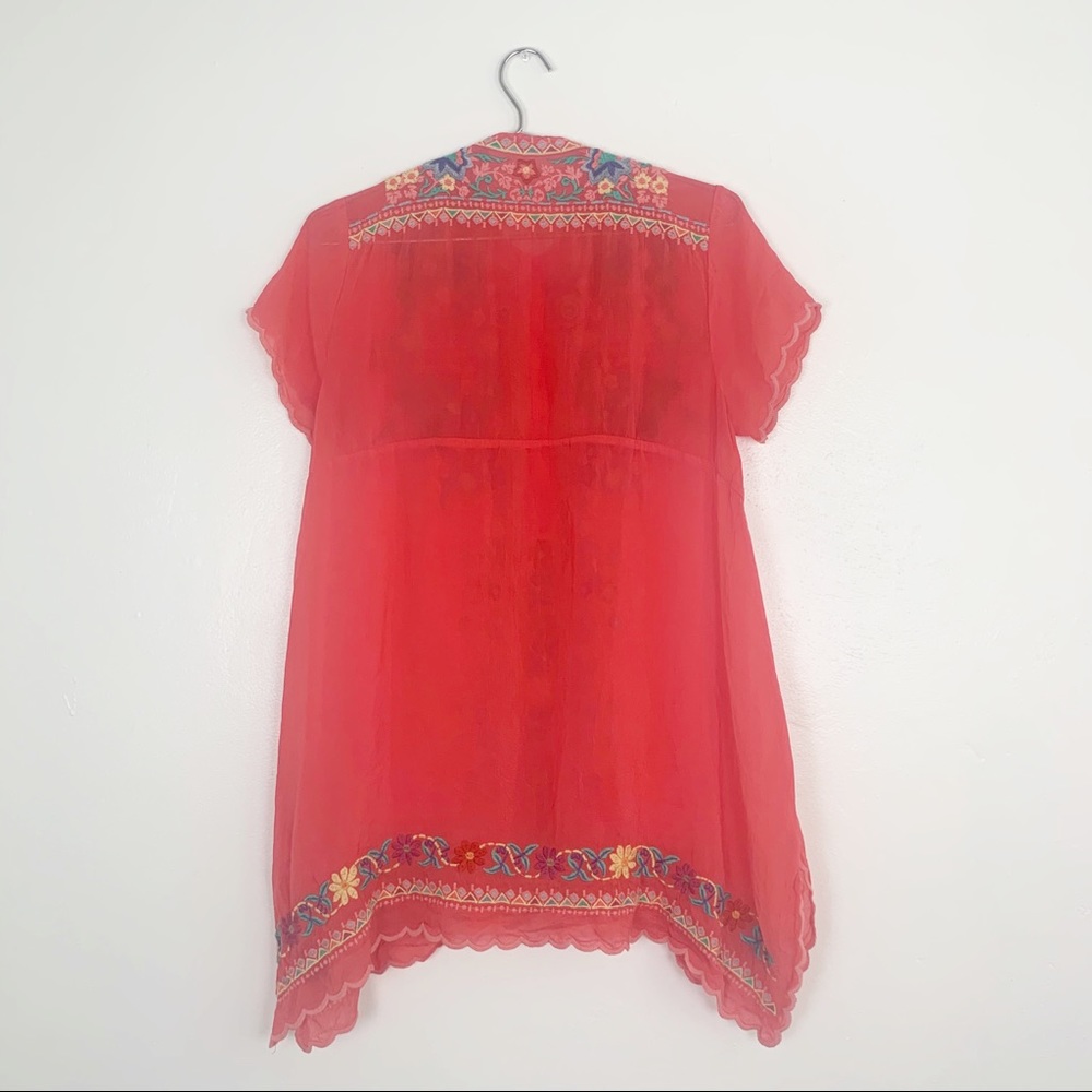 SOLD Johnny Was Mikones Tunic XS - Picture 5 of 13